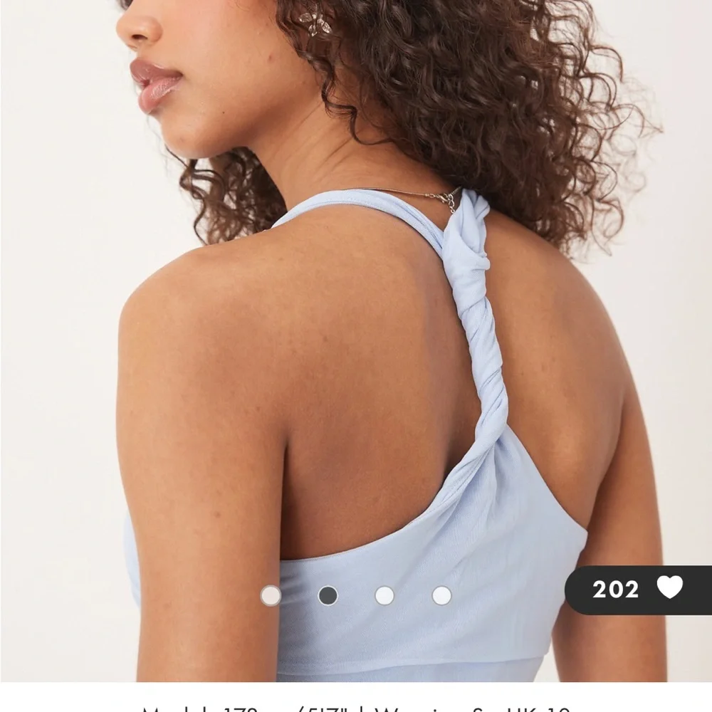Abercrombie Mesh Racerback Maxi Dress-Light Blue-NWT